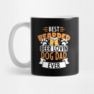 Beer Loving Dog Dad Gift Mug